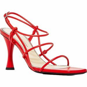 PROENZA SCHOULER - RED LEATHER SANDALS